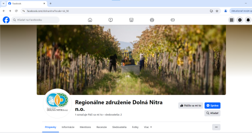 Dolná Nitra má oficiálnu facebook stránku